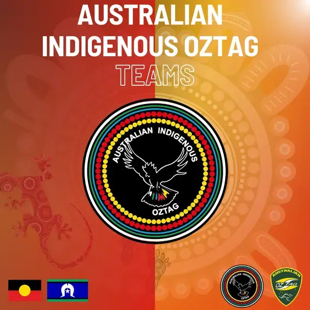 Australian Indigenous Oztag teams cover card