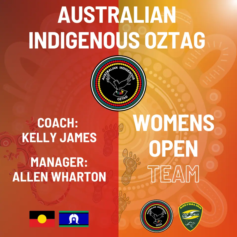 AIO Women's Opens 2025 coach and manager appointment card