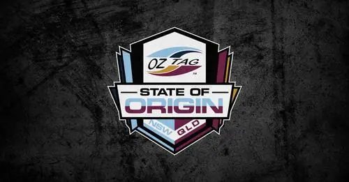 Oztag State of Origin NSW v QLD logo