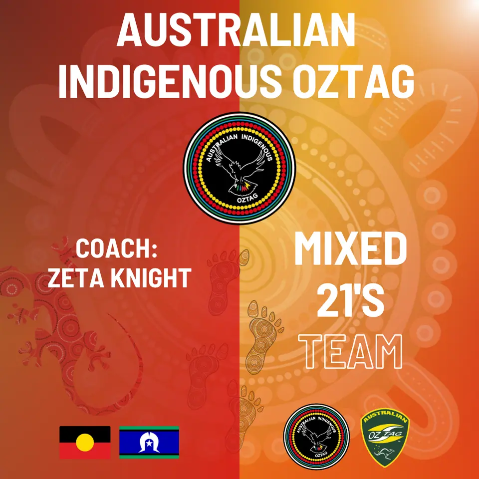 AIO Mixed 21's 2025 coach and manager appointment card
